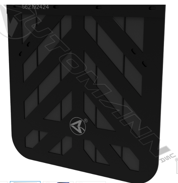 Pair of Mud Flaps 1/4" HD - 562.192424