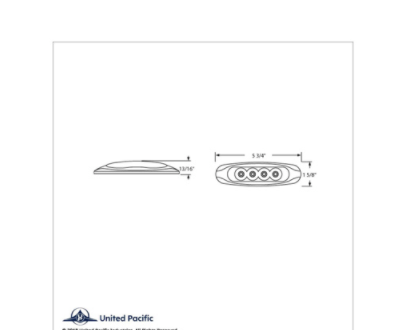 4 LED Reflector Clearance/Marker Light - 39398