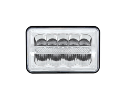 9 High Power LED 4" X 6" Rectangular Light with Light Bar - 34125