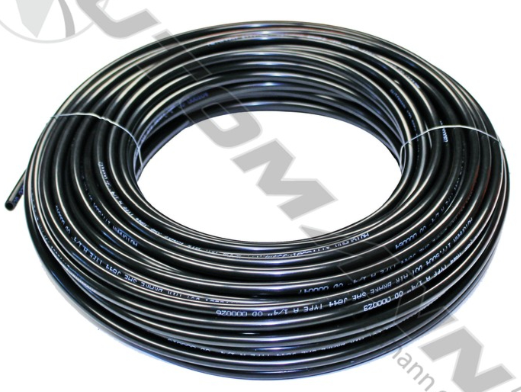 Nylon Tubing 1/4" OD X 1FT Black - 177.5004