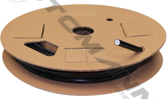 Nylon Tubing 1/2" OD X 1FT Black -177.5008