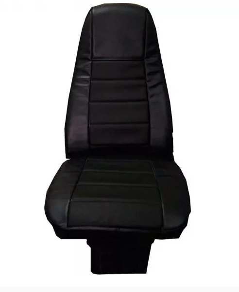 Black Seat Cover With Back Pocket - 65310