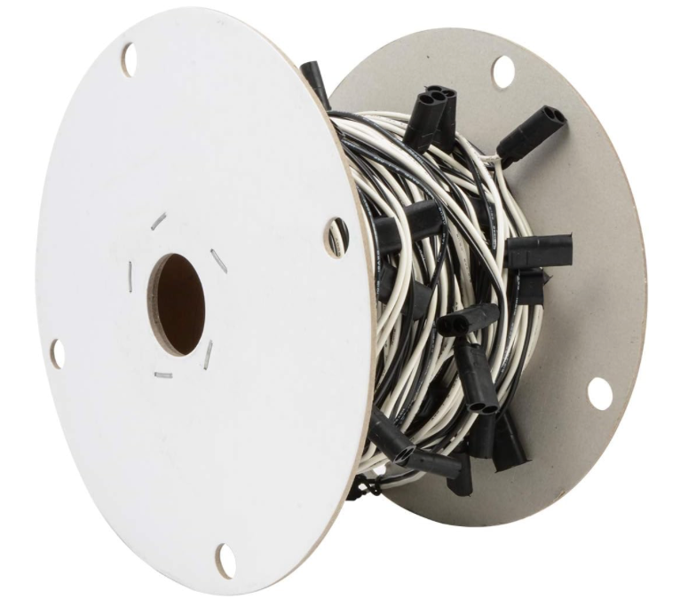 36" Consecutive Double Female Bullet Light Plug Wire Harness -88114