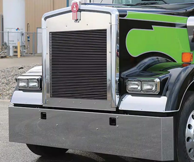 18" Standard Mount Mitered Bumper for KW W900L - C954050-18MT