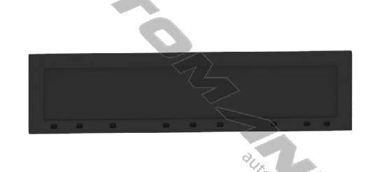 Quarter Fender Top Flap Rubber 1/2in - 562.9115HD