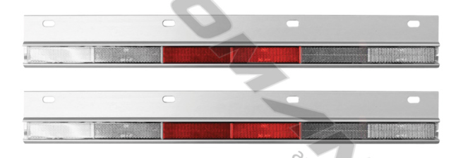 Conspicuity Reflector Plate Set Straight - 562.442