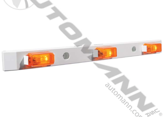 3 Light Amber ID Bar - 571.LGMINI3A