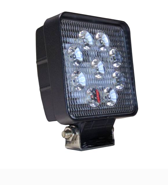 4" Square Flood Beam LED Work Lamp - MTLW54040-9