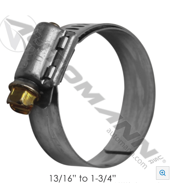 Lined Clamp 13/16" to 1 3/4" Breeze - 561.21420-B