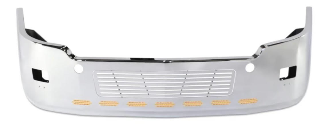 22" Set Back Axle Bumper with Vent Grill for Freightliner Cascadia - FL-118C