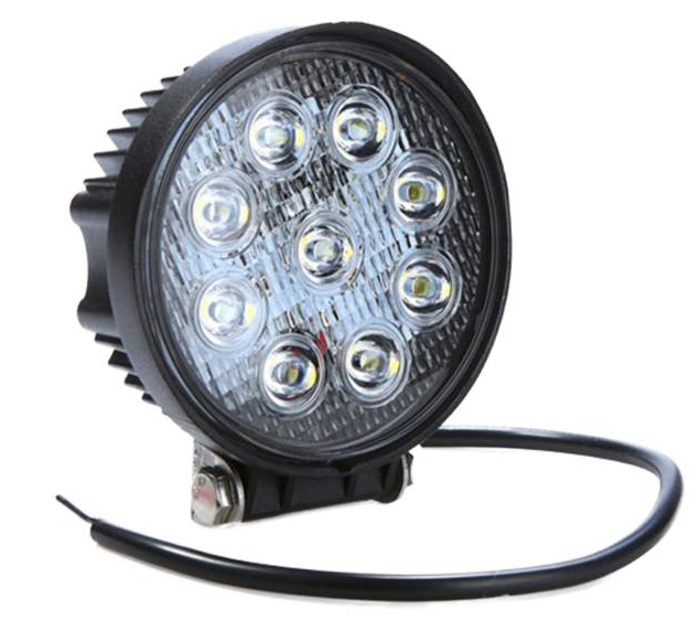 5" Round 9 Diode LED Work Light - MTLW50040-9