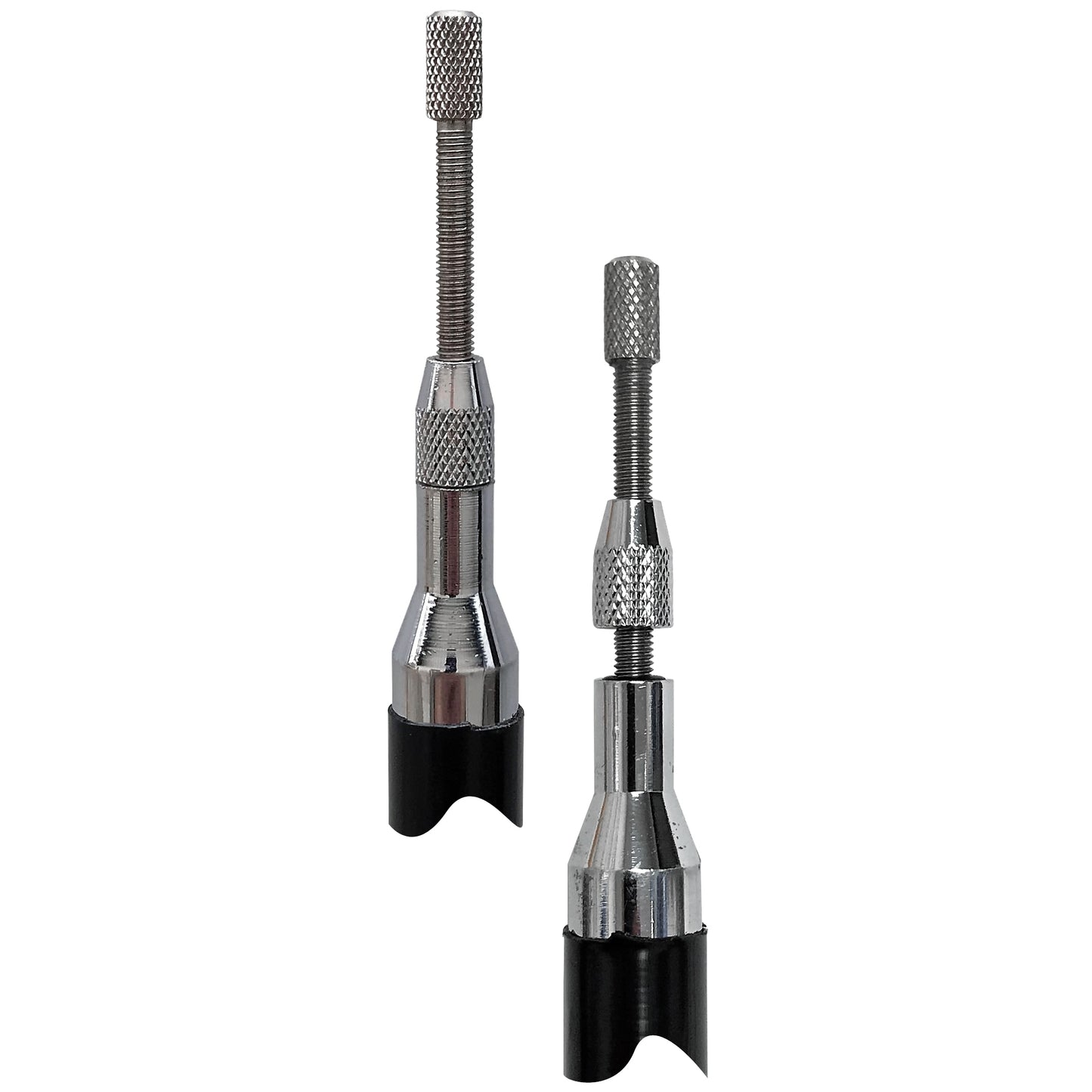 48 Inch Silver Bullet Fiberglass CB Antenna Black - DRX-4481