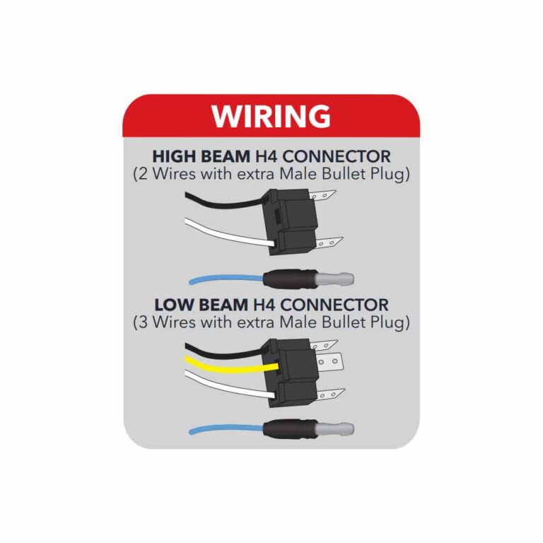 4" X 6" LED Reflector Headlight (Low Beam | 1200 Lumens) - TLED-H85