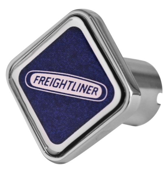 FREIGHTLINER LOGO SQUARE KNOB BLUE 647 - CK-FL1-S-7747