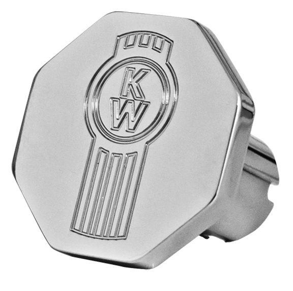KENWORTH LOGO OCTAGON KNOB - CK-KW1-O