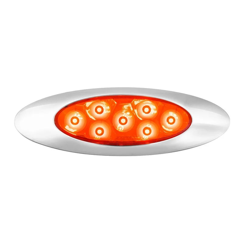 Ultra Thin Pearl Y2K Red/Red 7 LED Light Dual/High - 78337