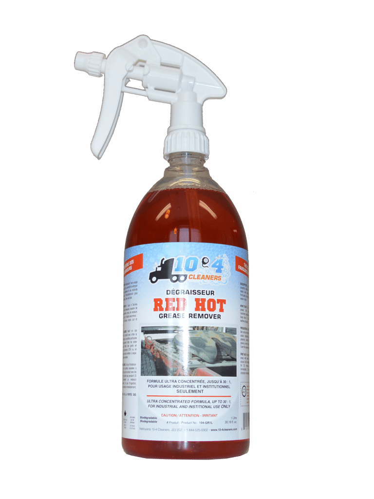 Grease Remover Red Hot 10-4 1L - 104-GR1L