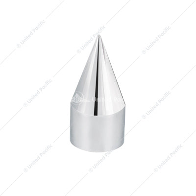 33mmX 4 1/8" Chrome Plastic Spike Nut Cover Thread-on -  10007B