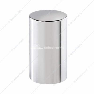 33mm X 3-1/2" Chrome Plastic Cylinder Nut Cover Thread-on  -  10013B