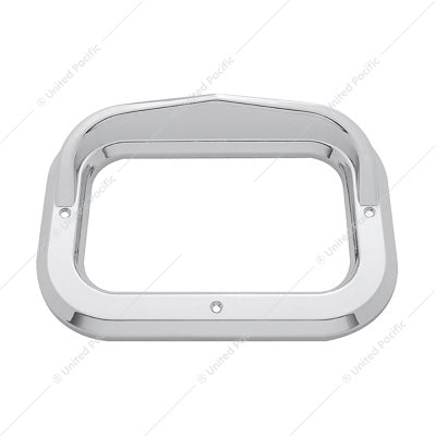 Rectangular Light Bezel with Visor  -  10485