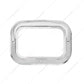 Rectangular Light Bezel with Visor  -  10485