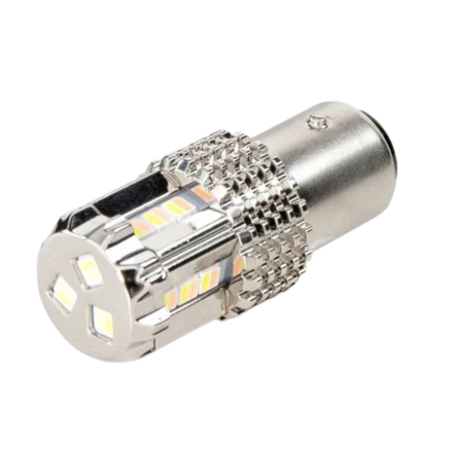 1157 red LED bulb, 2nd generation, for glass lens star pattern lights, 15 diodes