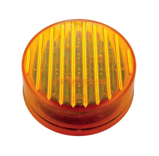 13 LED 2-1/2 Inch  Clearance/Marker Light Amber - 38176