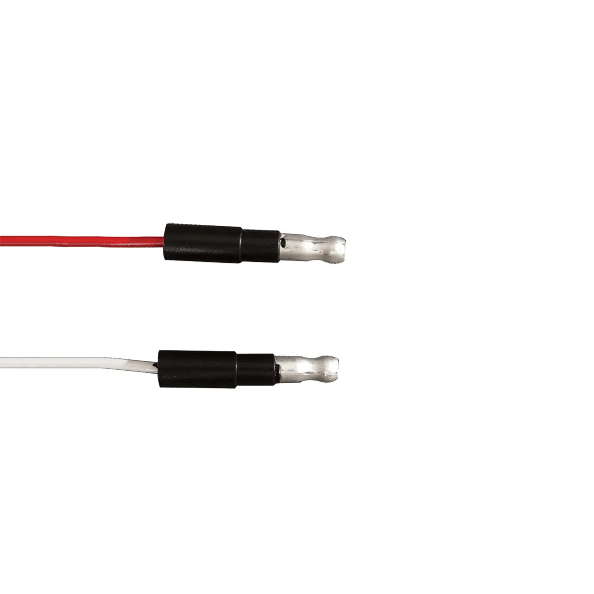 1-inch mini red clear LED light with chrome plastic bezel and screw-stud mount for semi-truck exterior lighting.