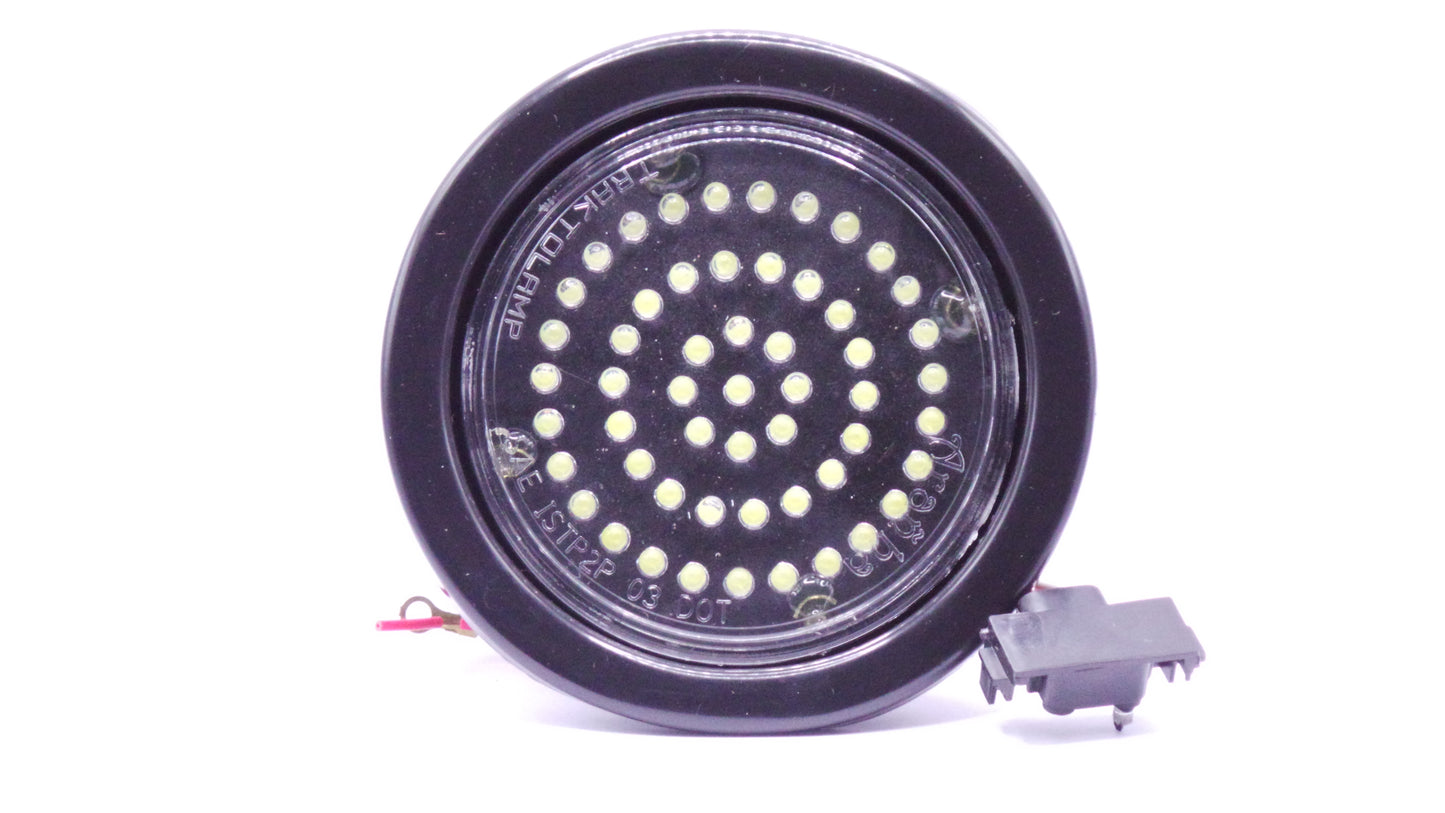 4" Back-Up   54 LED Fixed Clear 12/24V, W/Grommet  And Pigtail Kit  -  8058C