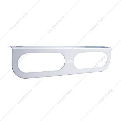 Stainless Light Bracket w/ Two Oval Light Cutouts  -  20404