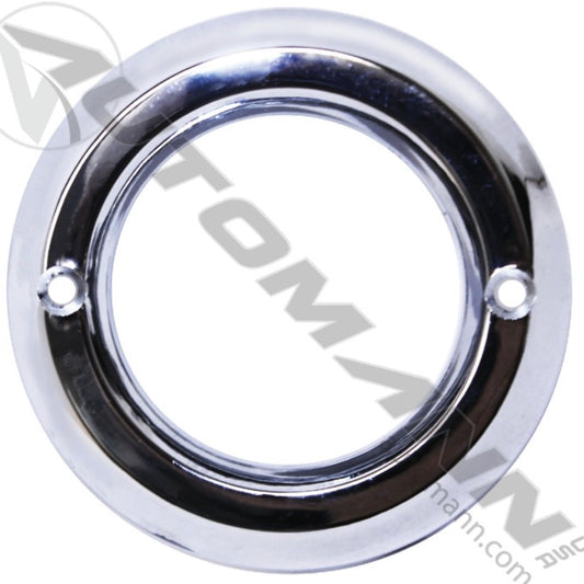 2-inch chrome plastic ABS light bezel for truck lights