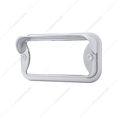 Chrome Plastic Bezel For 38840-38843  Horizontal Visor  - 32112