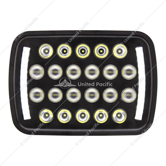 ULTRALIT 22 High Power LED Rectangular Light With LED Position Light Bars  -  36450