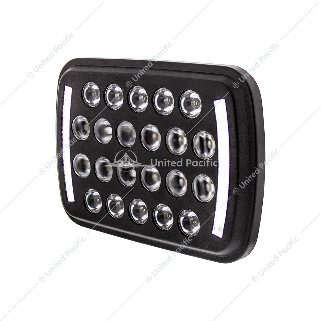 ULTRALIT 22 High Power LED Rectangular Light With LED Position Light Bars  -  36450