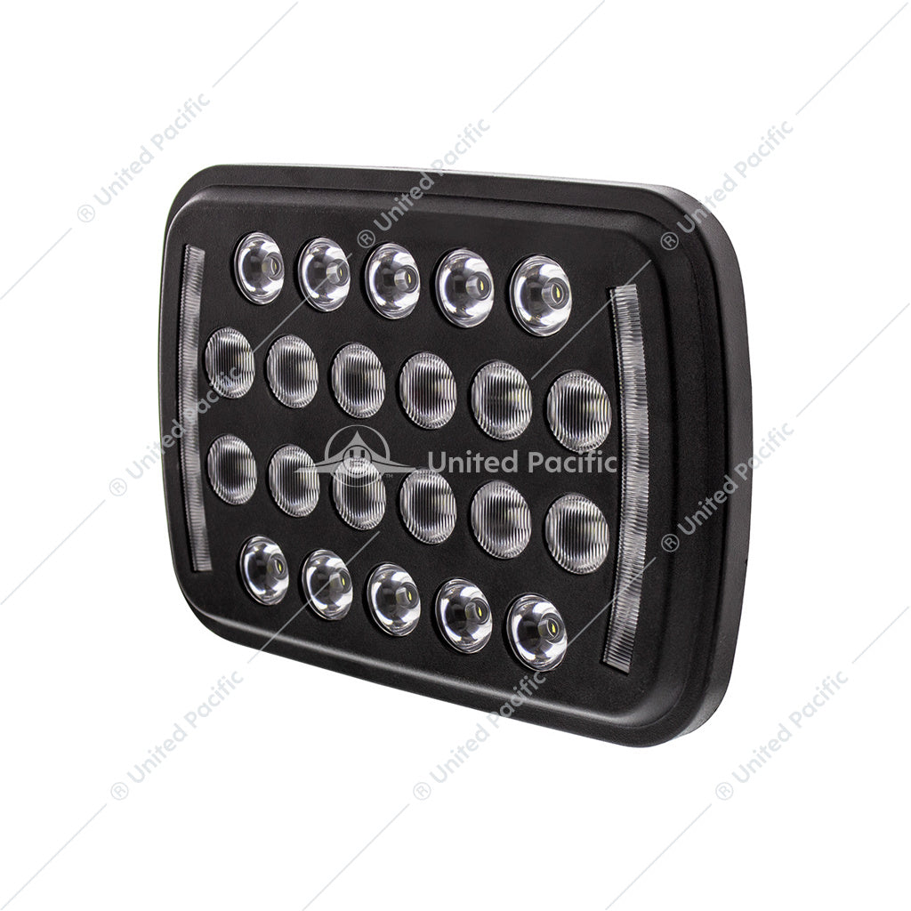 ULTRALIT 22 High Power LED Rectangular Light With LED Position Light Bars  -  36450