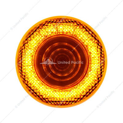 12 LED 2 1/2 Inches Mirage Light Amber LED with Amber Lens  -  36560