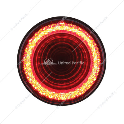 24 LED 4" Mirage Stop Turn & Tail Light Red LED Lens  - 36652