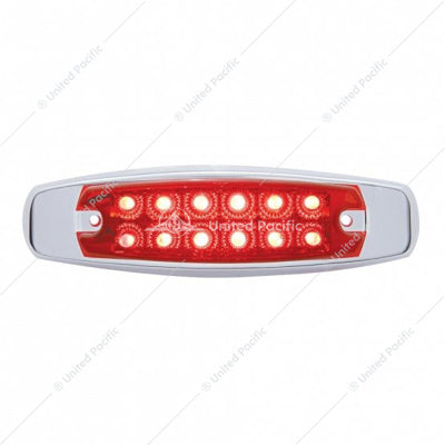 12 LED Reflector Rectangular Clearance/Marker Light  -  38306