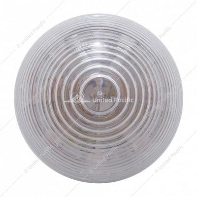 9 LED 2" Beehive Clearance/Marker Light Amber LED/Clear Lens  -  38366