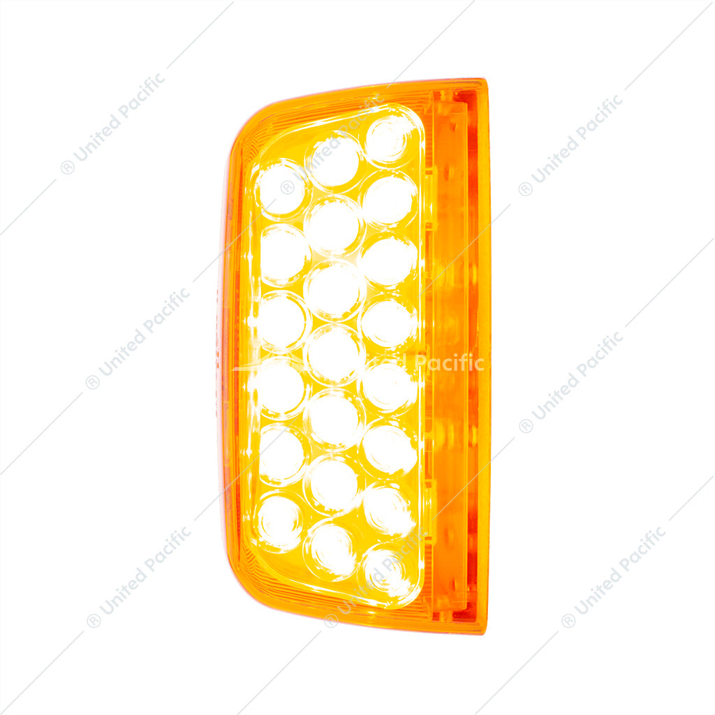 31 LED Turn Signal Light For 1987-2007 Peterbilt 379 Amber Lens - 38550