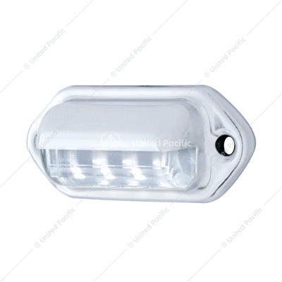 4" Led License Light White Led  -  39930