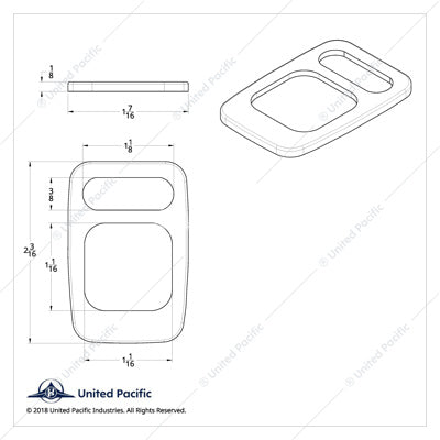 Freightliner Mirror Switch Trim - 41114