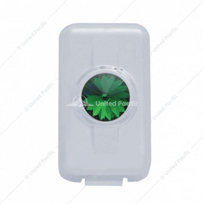 Volvo Switch Plug Cover with Green Diamond  -  41605