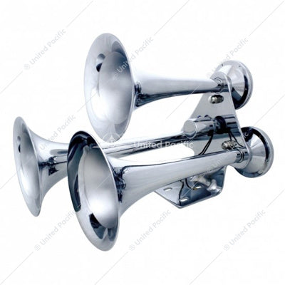 3 Trumpets Competition Series Chrome Train Horn   -  46151