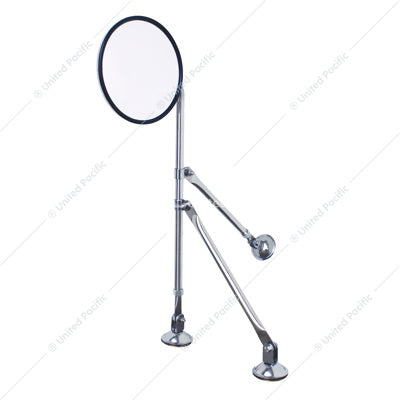 Stainless Tripod Fender Mirror 8 1/2  -  60036