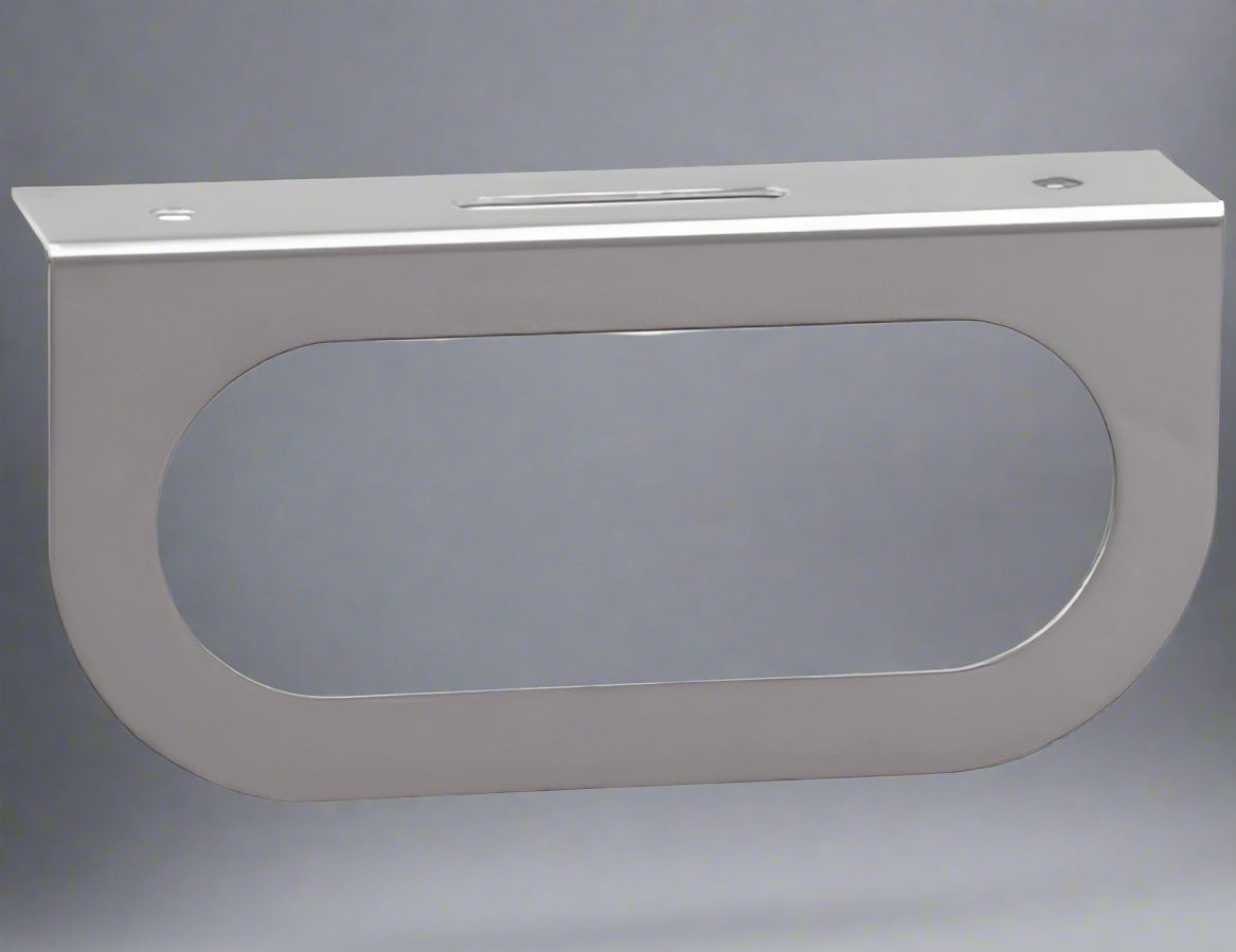 6-inch dual oval light bracket made from 304 stainless steel