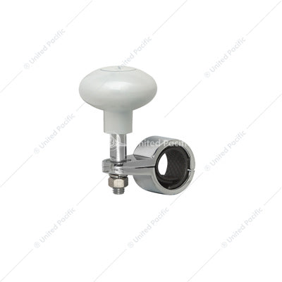 Heavy Duty Steering Wheel Spinner Pearl White  -  70367