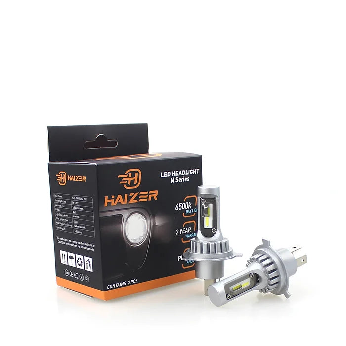 LED H4 9003 M Series LED Headlight Bulb  -  HZRM-LEDH4