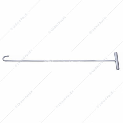 Chrome 5th Wheel Pin Puller Hook 31 Inch  -  90012