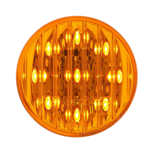 9 LED 2" Clearance Marker Light Amber LED Amber Lens  -  38170